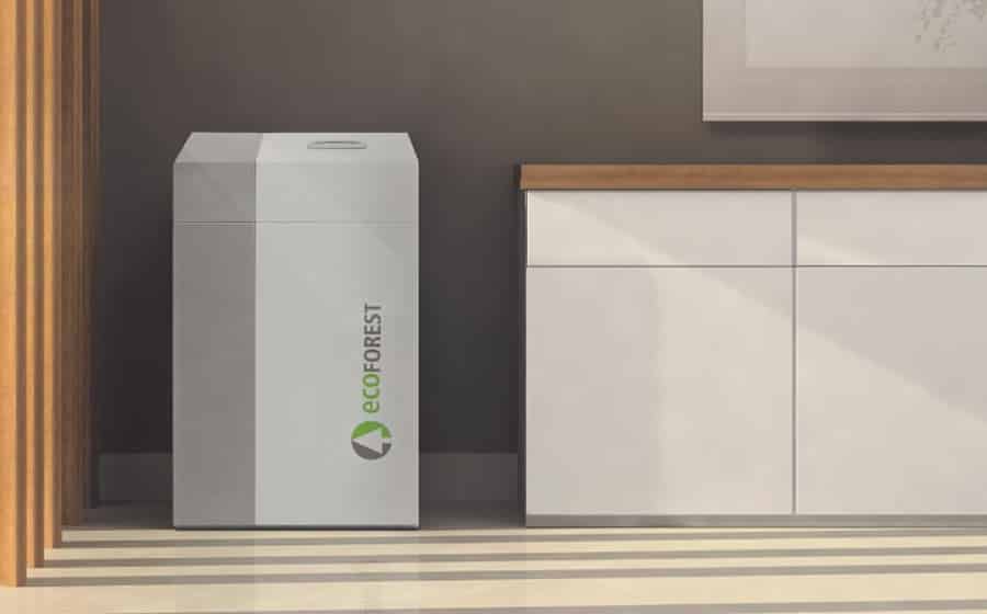 ecoforest ecogeo in a house