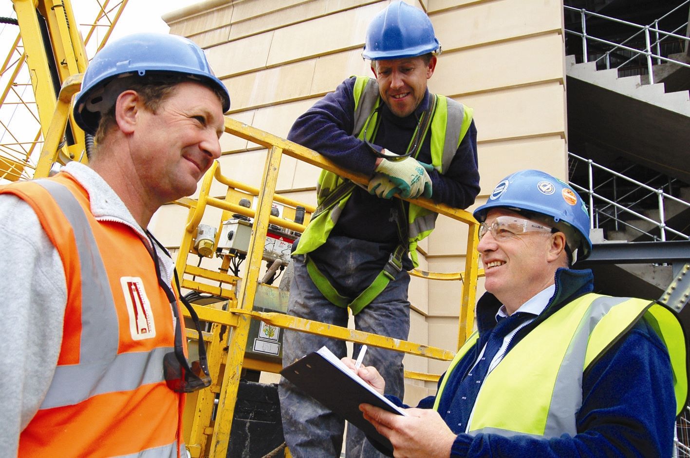 Group of builders