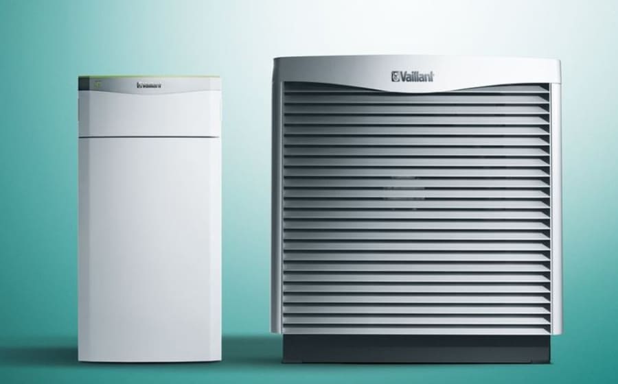 Vaillant flexoTHERM 400V + aroCOLLECT product photo
