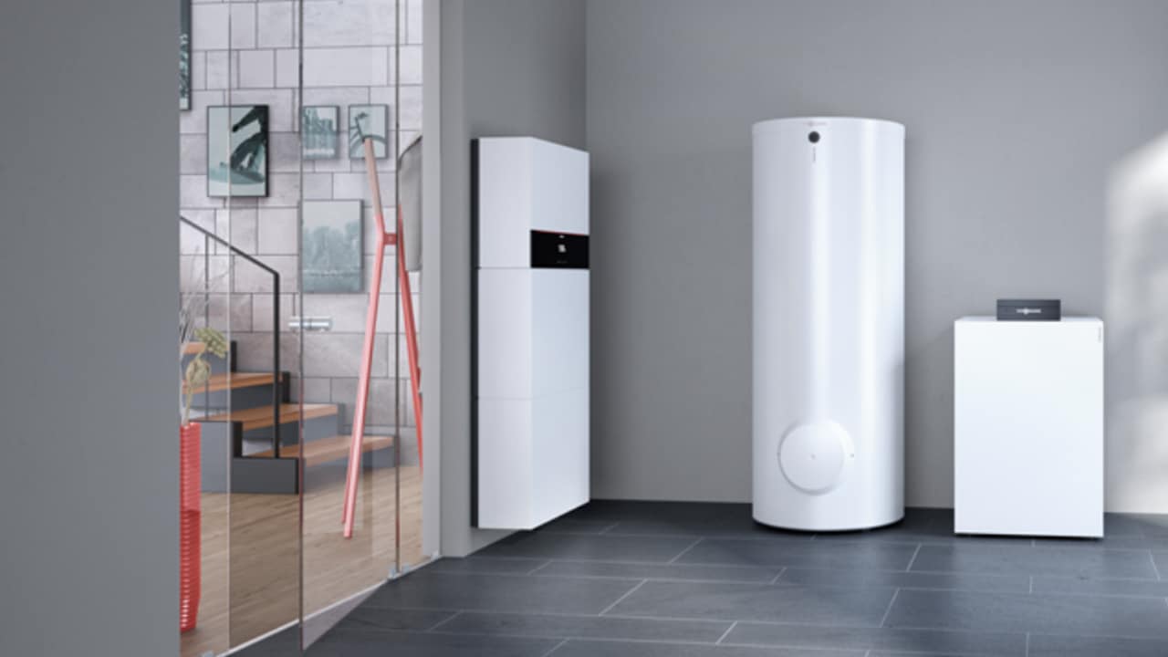Viessmann Vitocal 200-G installed in a home